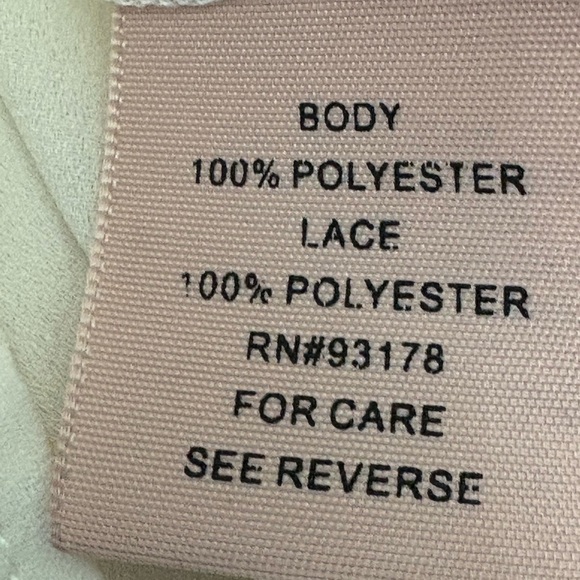 Philosophy Light Ivory Lace Cap Sleeve Pleated Neckline Blouse | Size M - Picture 7 of 8